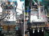China Meper View Strip Plastic Blow Moulding Machine For 1 Gallon Pesticide Bottles
