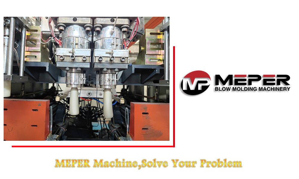 Cooling methods for hollow blow molding products