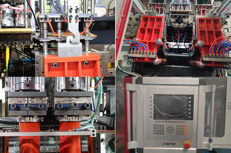 Production process and basic principle of blow molding machine