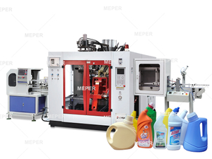 MEPER Single Station Extrusion Blow Molding Machine with Leak Test