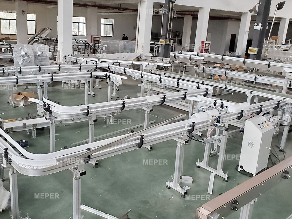 MEPER Conveyor Belts Transmission Band Transport Tape for Plastic Bottles